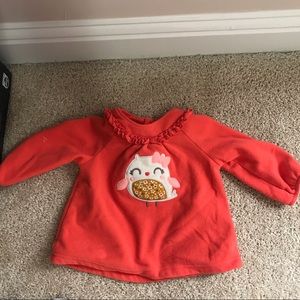 Baby owl sweater